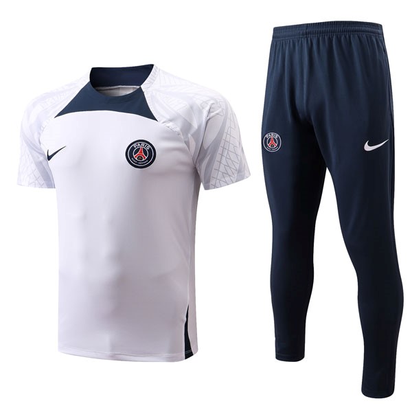 Trikot PSG Komplett-Set 2022-23 Weiß